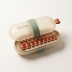 Terracotta Glaze Glossy Soft-Gel Press-On Nails